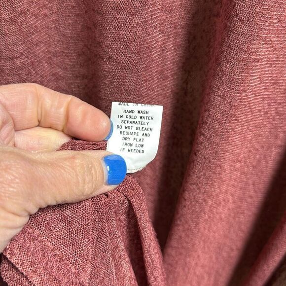 Ember Women’s Sheer Sleeve Kimono Duster Size Large NEW - Picture 7 of 7